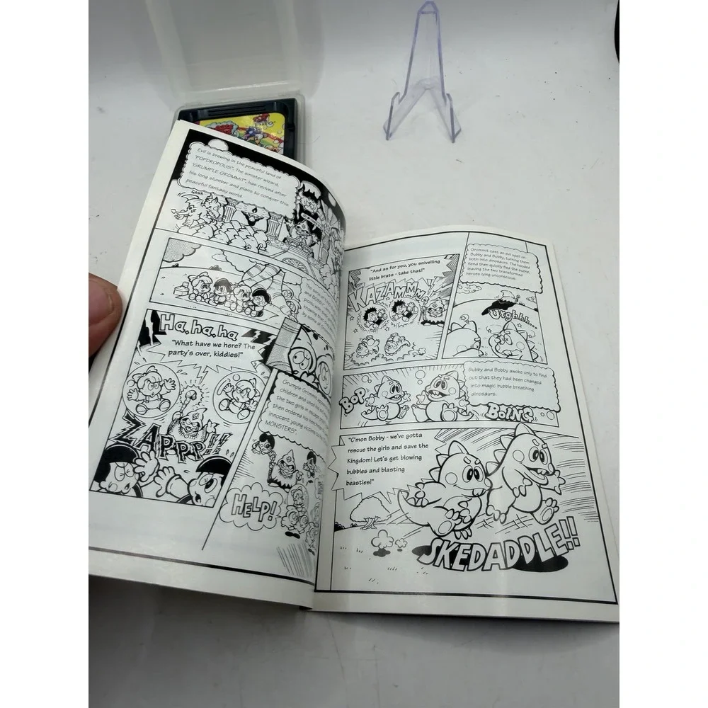 Bubble Bobble - Game Gear - Game and Manual Fast Shipping Clean